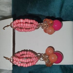 Dangle Beaded Earrings